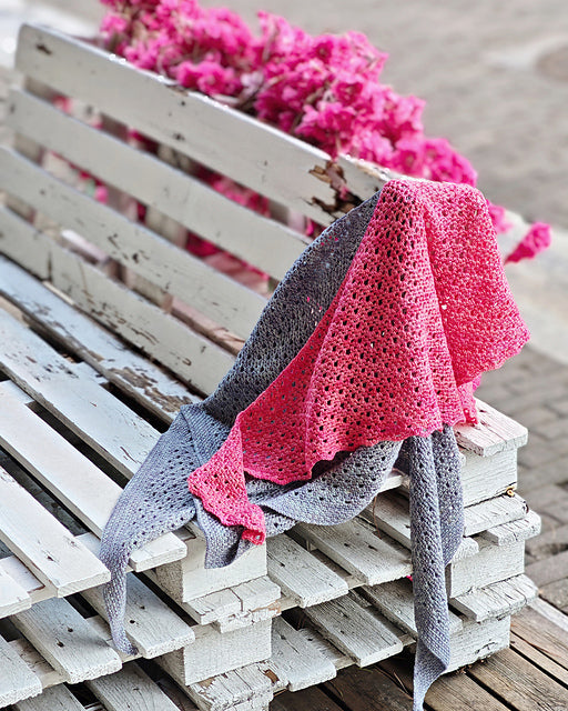 Airy Eyelet Shawl Crochet Pattern