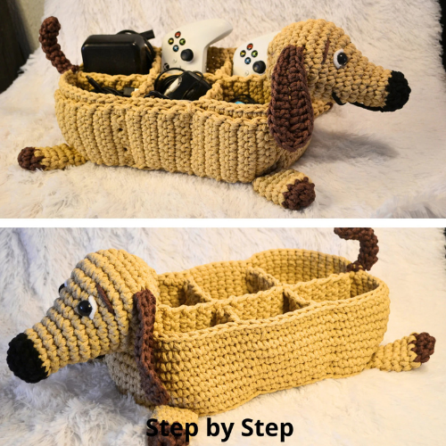 Puppy Organizer Crochet Pattern