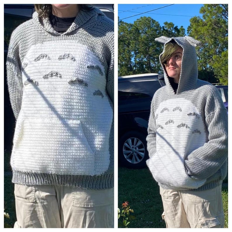 Ghibli Sweater Crochet Pattern