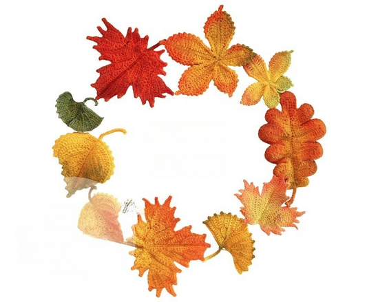 Autumn Leaves Bundle Crochet Pattern