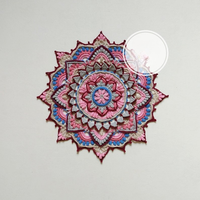 Mandala Doily Crochet Pattern