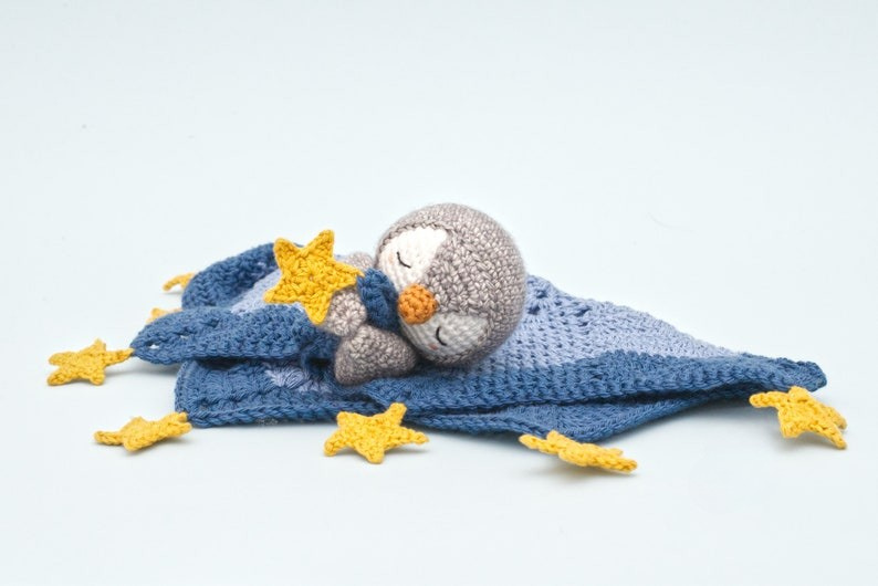 Penguin Baby Blanket Crochet Pattern