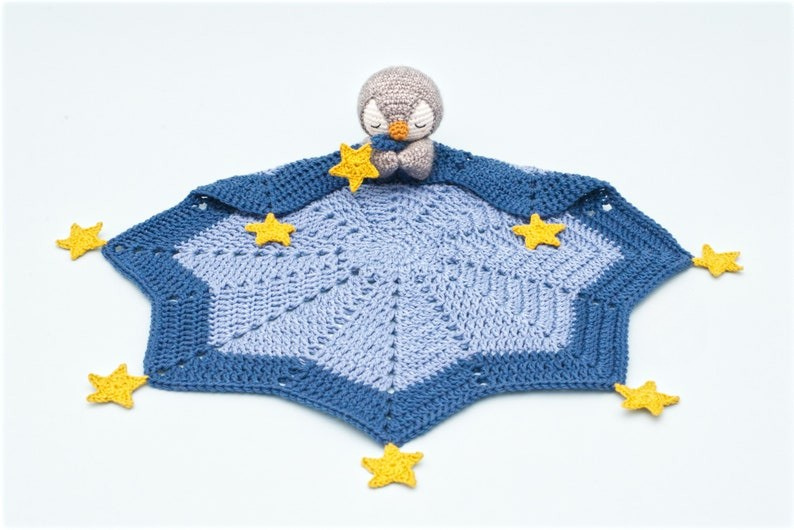 Penguin Baby Blanket Crochet Pattern