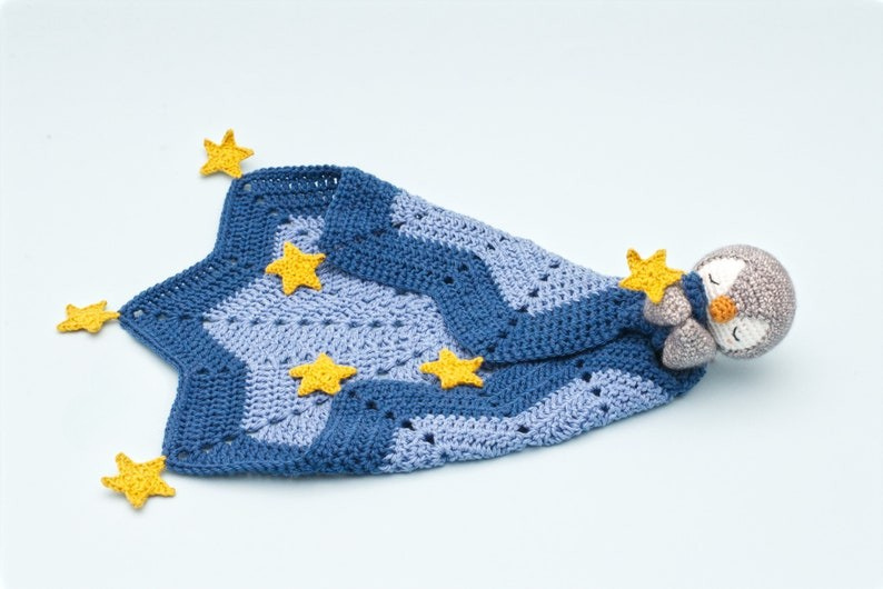 Penguin Baby Blanket Crochet Pattern