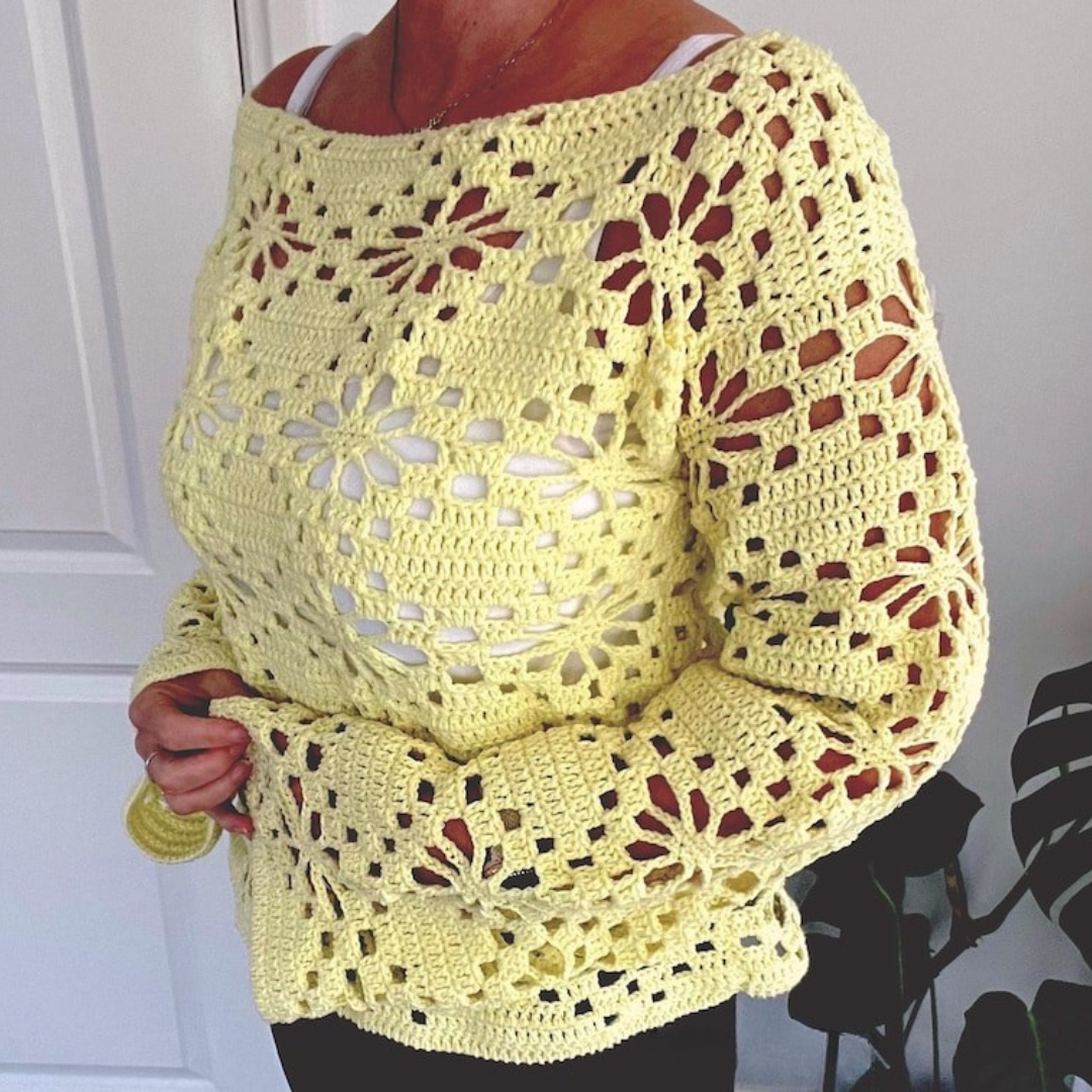 Flower Top Crochet Pattern