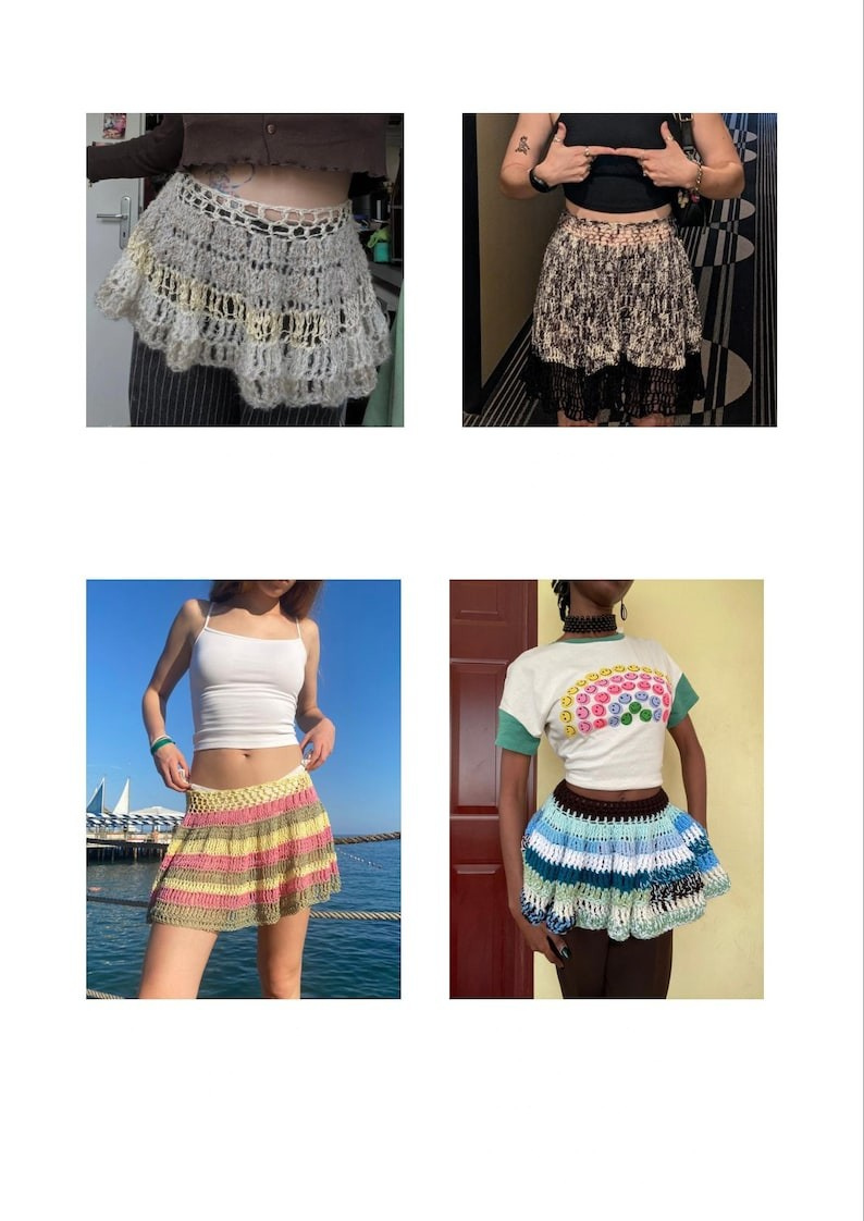 Beginner Skirt Crochet Pattern