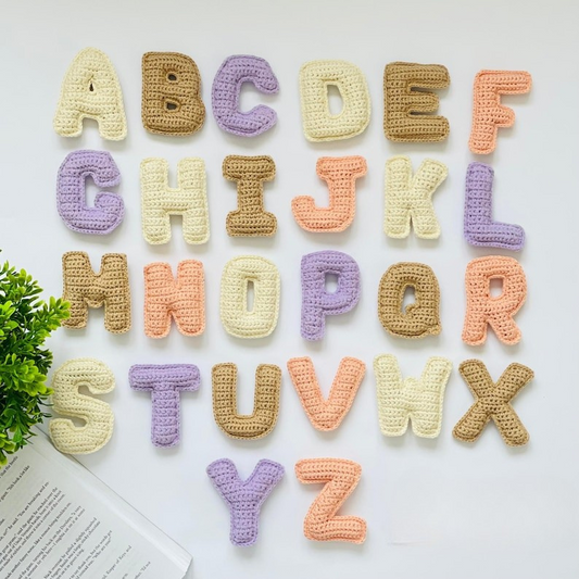 Alphabet & Numbers Crochet Pattern
