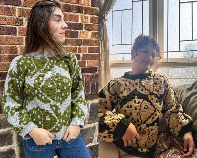 Fish Sweater Crochet Pattern