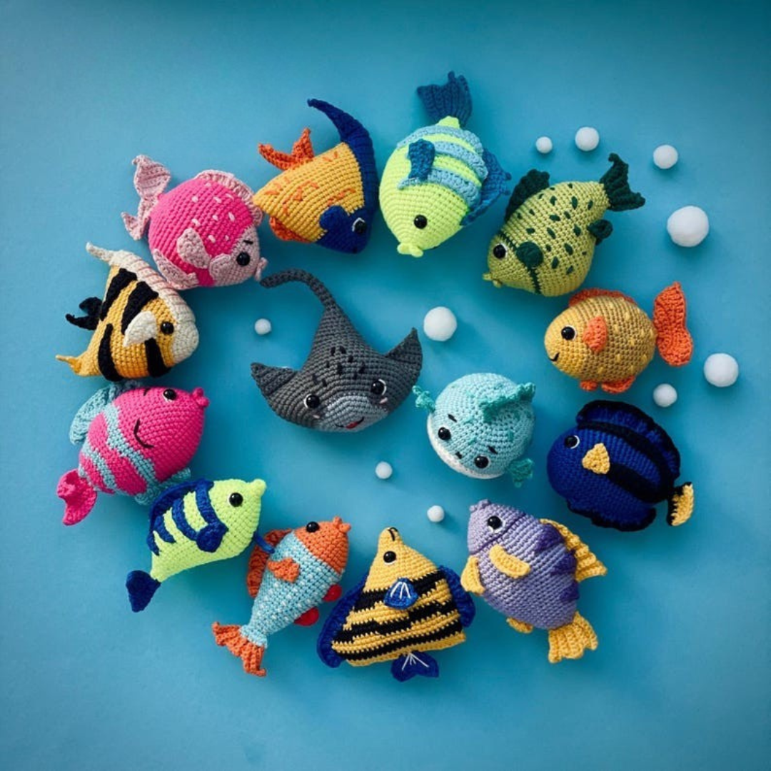 Fish Baby Mobile Crochet Pattern