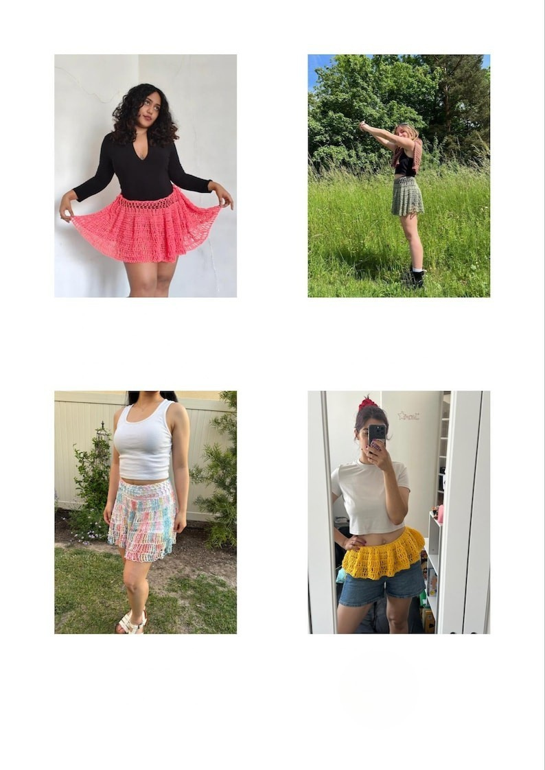 Beginner Skirt Crochet Pattern