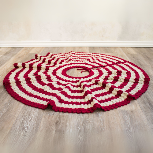 Christmas Tree Skirt Crochet Pattern