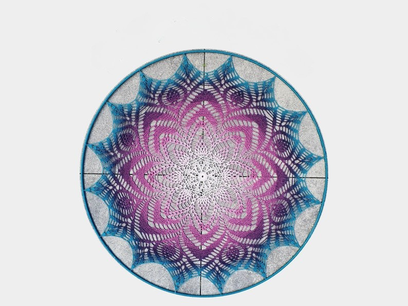 Morning Mandala Crochet Pattern
