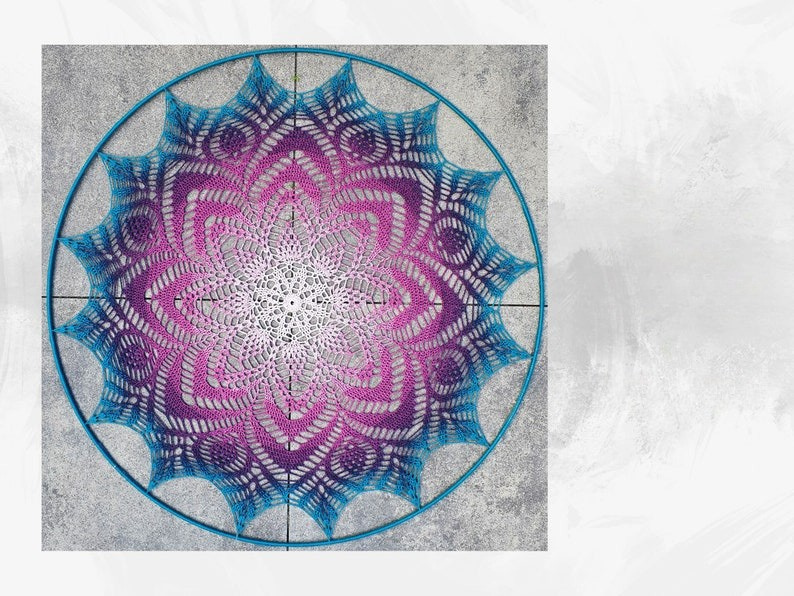 Morning Mandala Crochet Pattern