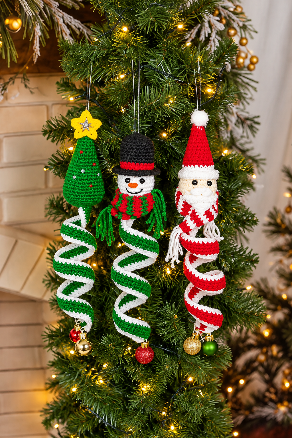 Christmas Wind Spinner Crochet Pattern