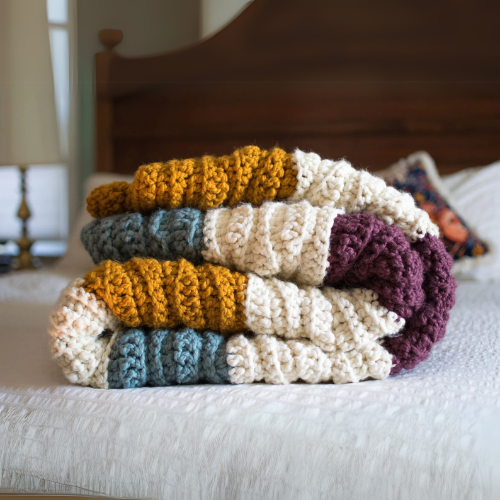 Chunky Blanket Crochet Pattern