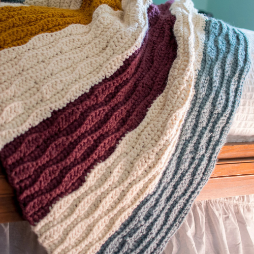 Chunky Blanket Crochet Pattern