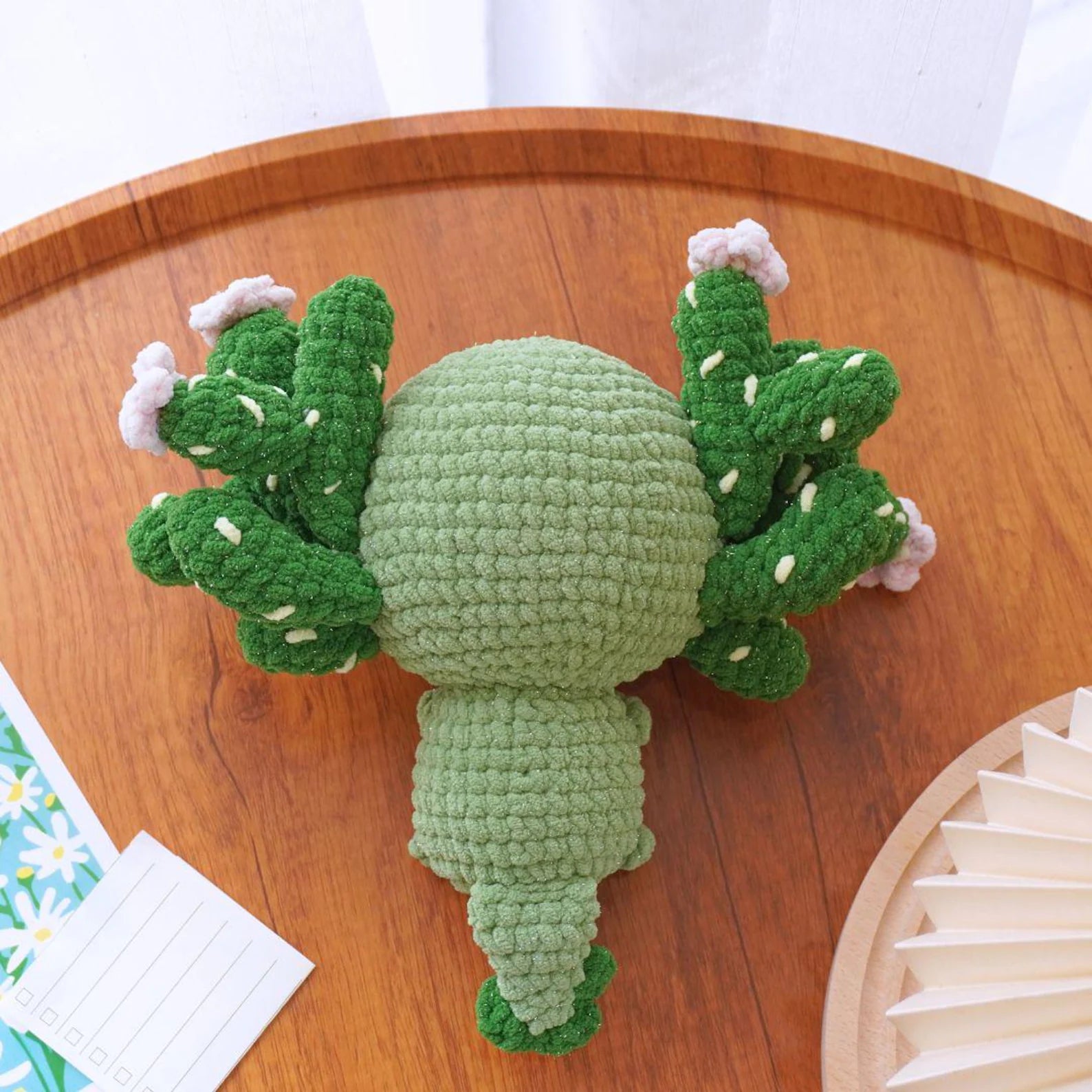Blooming Axolotls Crochet Pattern