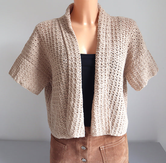 Easy Cardigan Crochet Pattern