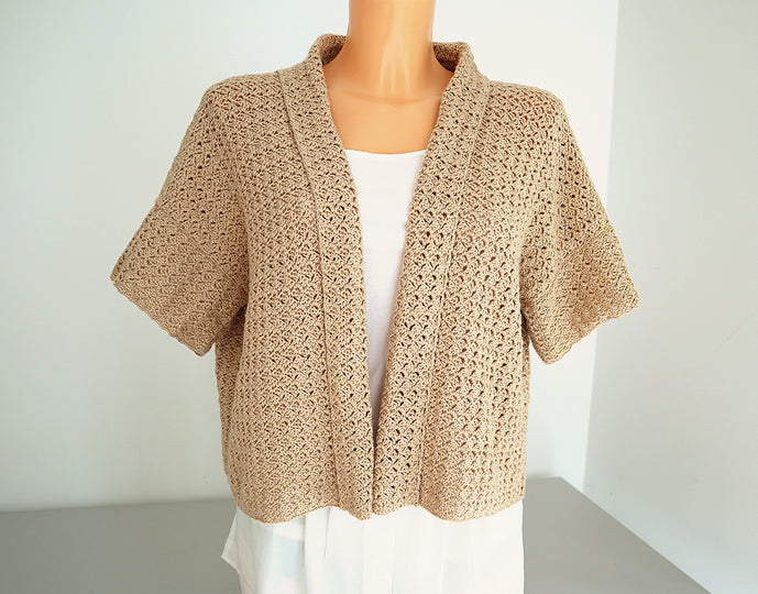 Easy Cardigan Crochet Pattern