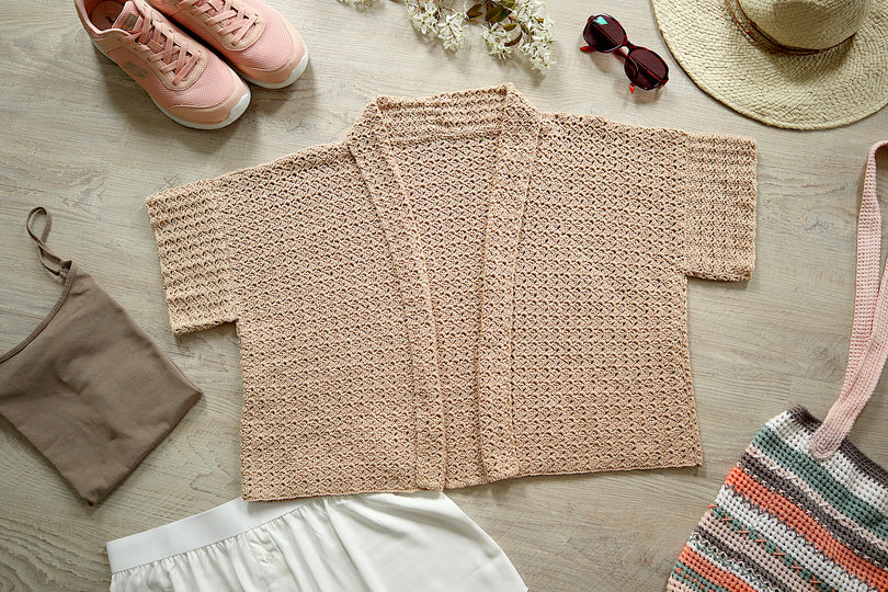 Easy Cardigan Crochet Pattern