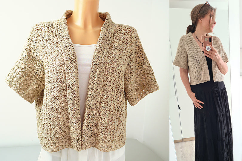 Easy Cardigan Crochet Pattern
