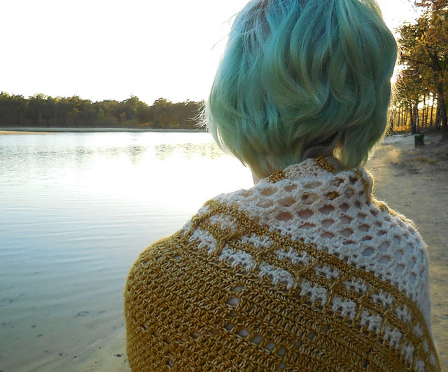 Patchwork Shawl Crochet Pattern