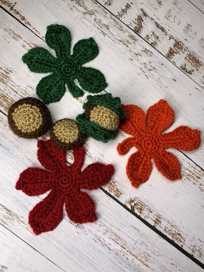 Autumn Decorations Crochet Pattern