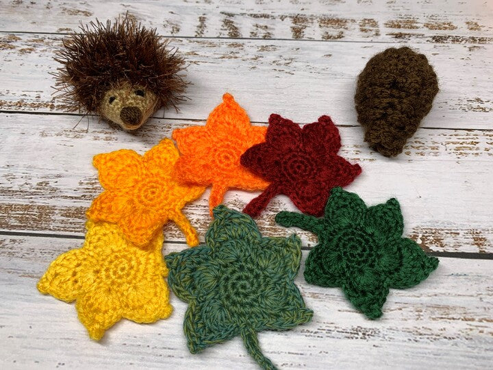 Autumn Decorations Crochet Pattern