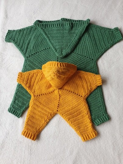 Baby Star Romper Crochet Pattern