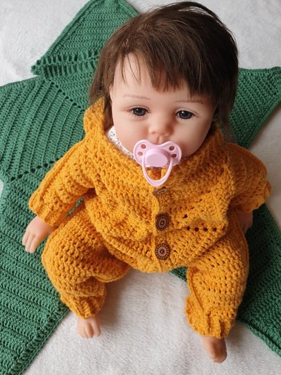 Baby Star Romper Crochet Pattern