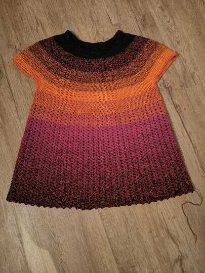 Top Down Tunic Crochet Pattern