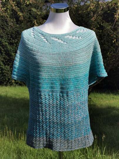 Top Down Tunic Crochet Pattern