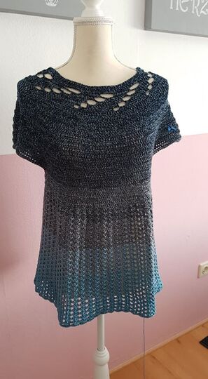 Top Down Tunic Crochet Pattern