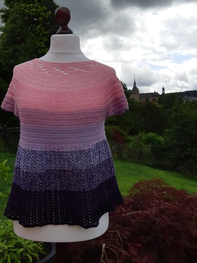 Top Down Tunic Crochet Pattern