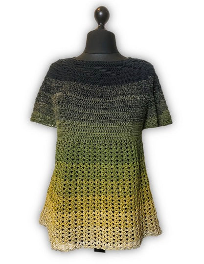 Top Down Tunic Crochet Pattern