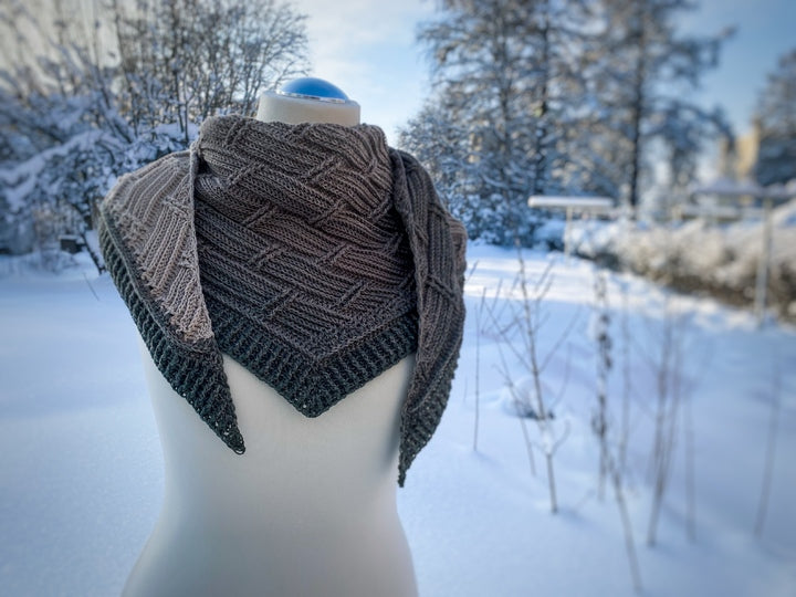Wide Shawl Crochet Pattern