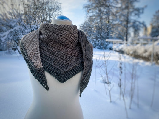 Wide Shawl Crochet Pattern