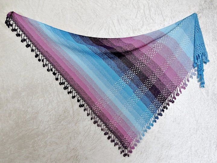 Floral Shawl Crochet Pattern
