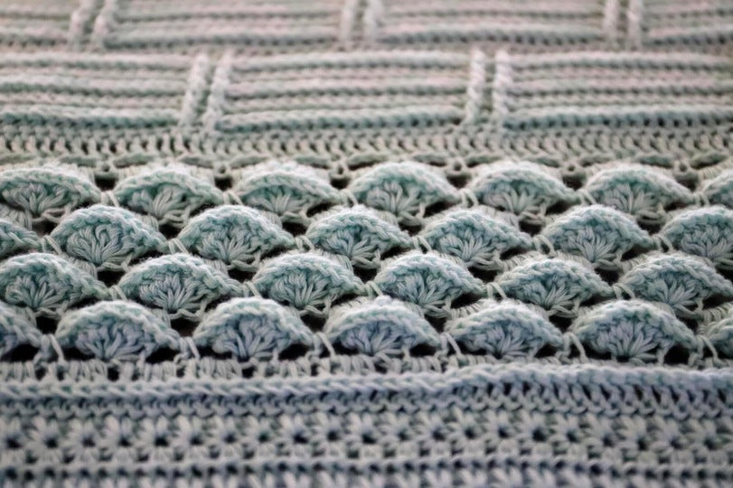Square Blanket Crochet Pattern