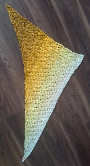 Triangle Shawl Crochet Pattern