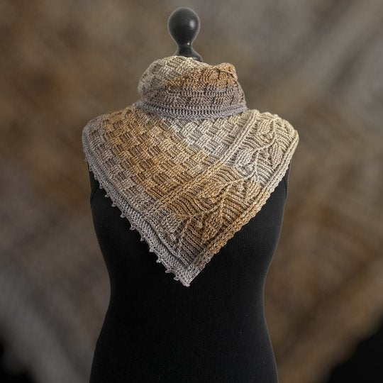 Triangle Shawl Crochet Pattern