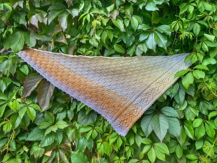 Triangle Shawl Crochet Pattern