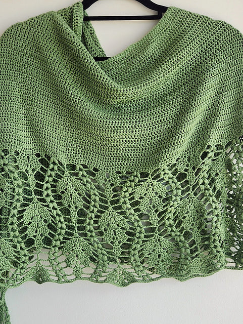 Lightweight Shawl Crochet Pattern