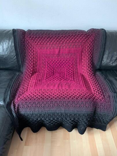 Cloudy Blanket Crochet Pattern