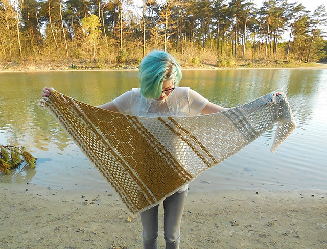 Patchwork Shawl Crochet Pattern