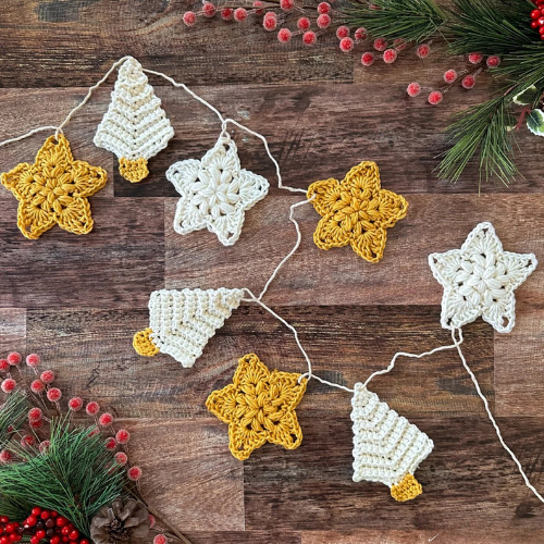 Christmas Garland Crochet Pattern