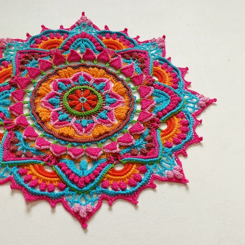 Mandala Doily Crochet Pattern