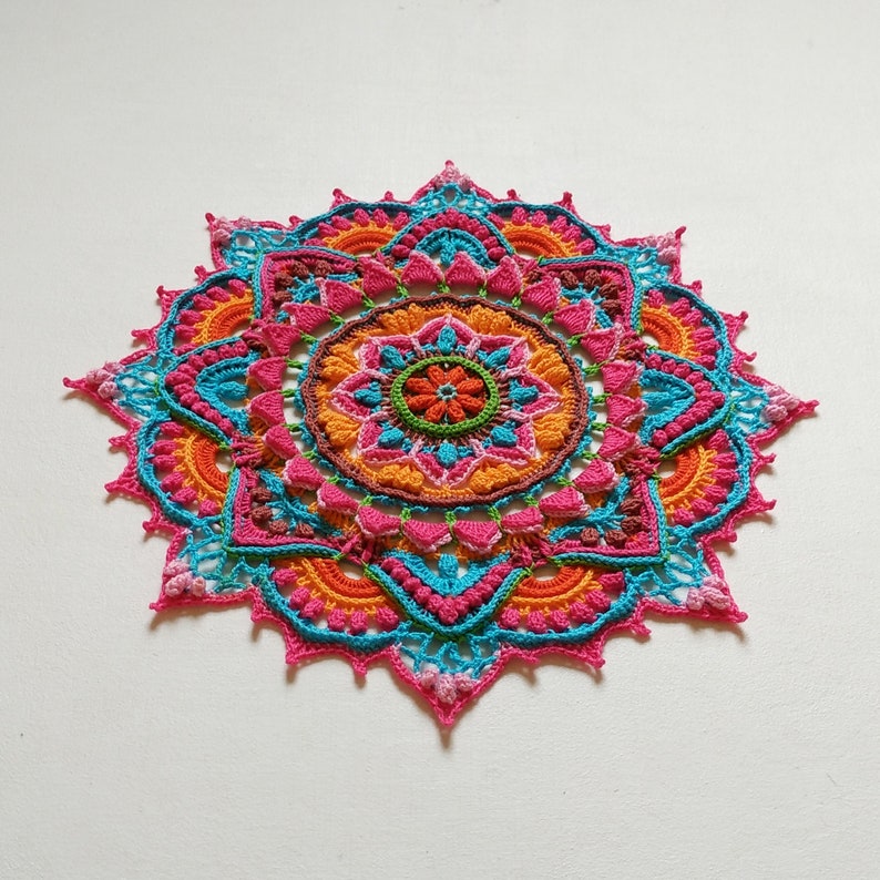 Mandala Doily Crochet Pattern