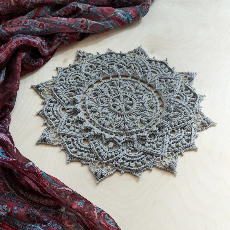 Mandala Doily Crochet Pattern