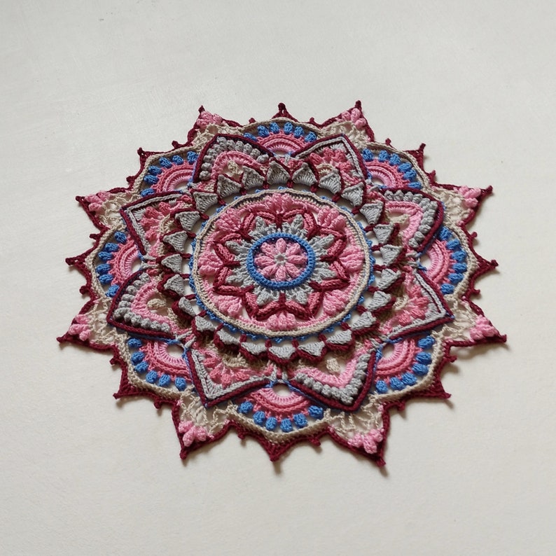 Mandala Doily Crochet Pattern